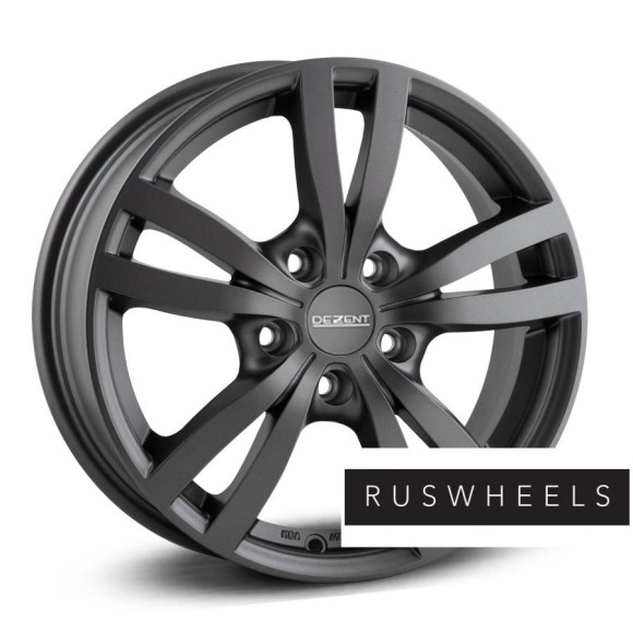 Диски Dezent R17 / 7J PCD 5x114.3 ЕТ 38 ЦО 67.1 TC graphite