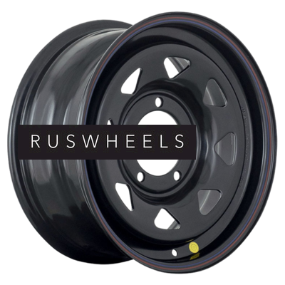 Диски Off-Road Wheels 7x16/5x139,7 ET30 D110 УАЗ (треуг. мелкий) Черный (с увелич. полкой)