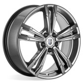 Диски КиК 7,0\R18 5*112 ET43 d57.1 Дарк платинум