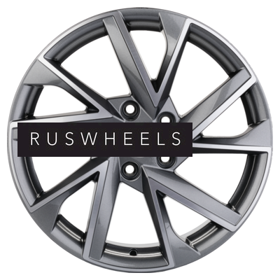 Диски Khomen Wheels 7x17/5x112 ET45 D57,1 KHW1714 (Karoq) Gray-FP