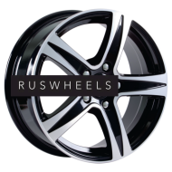 Диски СКАД 6,5x15/5x112 ET43 D57,1 Sakura (КЛ146) Алмаз