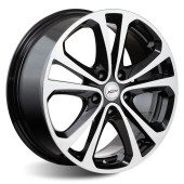 Диски Xtrike 7,0\R17 5*108 ET45 d67.1 BK/FP Диски Xtrike 7,0\R17 5*108 ET45 d67.1 BK/FP