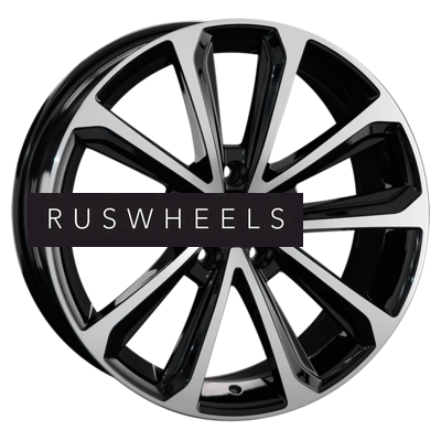 Диски Replay 8x18/5x114,3 ET30 D60,1 LX158 BKF (конус, C570)