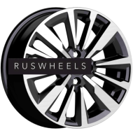 Диски КИК 6,5x16/4x100 ET50 D60,1 Эрман (КС997) Алмаз черный Диски КИК 6,5x16/4x100 ET50 D60,1 Эрман (КС997) Алмаз черный