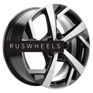 Диски Khomen Wheels 7x17/5x114,3 ET48,5 D67,1 KHW1712 (Sportage) Black-FP