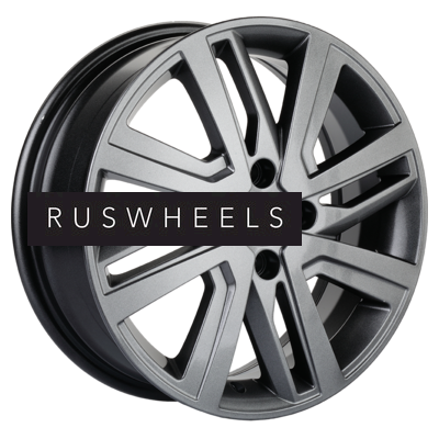 Диски Khomen Wheels 6x16/4x100 ET50 D60,1 KHW1609 (Vesta/Largus) G-Silver Диски Khomen Wheels 6x16/4x100 ET50 D60,1 KHW1609 (Vesta/Largus) G-Silver