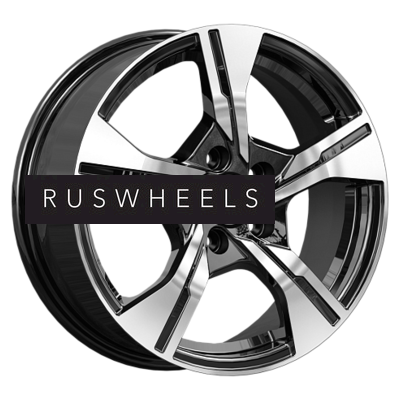 Диски КИК 6,5x16/5x112 ET43 D57,1 КС1053 Алмаз черный