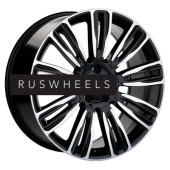 Диски Khomen Wheels 8,5x20/5x108 ET45 D63,4 KHW2004 (Velar) Black-FP Диски Khomen Wheels 8,5x20/5x108 ET45 D63,4 KHW2004 (Velar) Black-FP