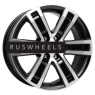 Диски КИК 7,5x17/6x139,7 ET46 D67,1 R-7 Рольф оригинал (КС457) Алмаз черный Диски КИК 7,5x17/6x139,7 ET46 D67,1 R-7 Рольф оригинал (КС457) Алмаз черный