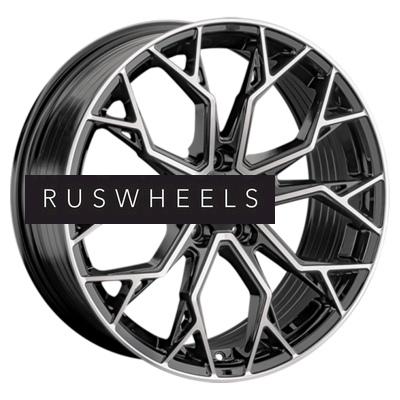 Диски LS FlowForming 9x21/5x120 ET40 D72,6 RC61 BKF (конус)