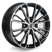 Диски КиК 6,0\R16 4*98 ET35 d58.5 Алмаз черный SK Диски КиК 6,0\R16 4*98 ET35 d58.5 Алмаз черный SK