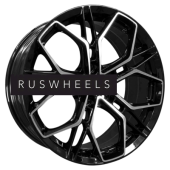 Диски INCH 8x18/5x112 ET30 D66,6 FA8534 Gloss Black Machined Face (ZJH)