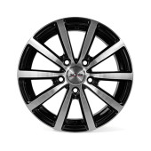 Диски Xtrike 6,0\R15 5*108 ET43 d63.35 BK/FP Диски Xtrike 6,0\R15 5*108 ET43 d63.35 BK/FP