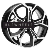 Диски Khomen Wheels 7x17/5x108 ET50 D63,35 KHW1702 (Ford C-Max) Black-FP