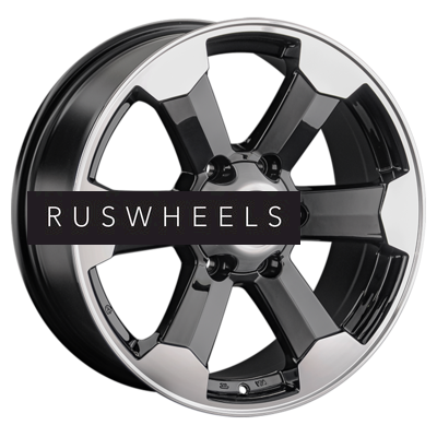 Диски Replay 7,5x18/6x139,7 ET25 D106,1 TY69 BKF (пш)