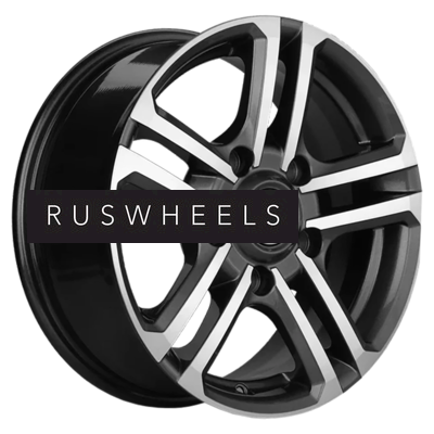 Диски Khomen Wheels 6,5x16/5x139,7 ET40 D98,5 KHW1602 (Niva 4x4) Gray-FP