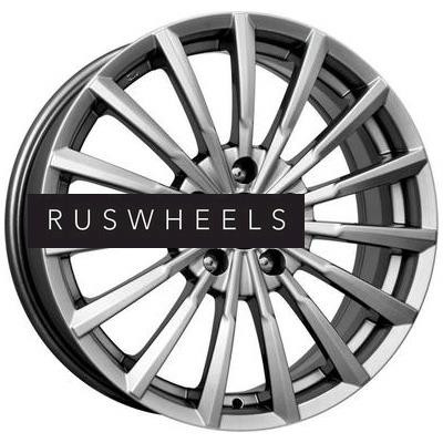 Диски КИК 7x17/5x114,3 ET48 D67,1 Акцент (КС562) Дарк платинум Диски КИК 7x17/5x114,3 ET48 D67,1 Акцент (КС562) Дарк платинум