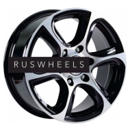 Диски СКАД 7,5x17/6x139,7 ET30 D67,1 Скала (КЛ104) Алмаз бархат