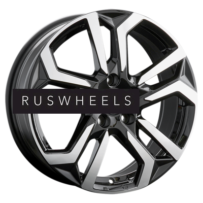 Диски Replay 7x17/5x114,3 ET35 D60,1 LX121 BKF (конус, C570)