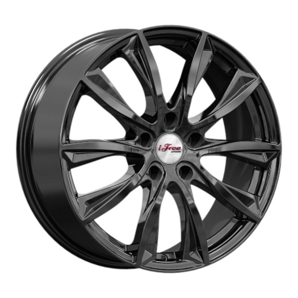 Диски iFree 7.5\R18 5*114.3 ET50 d67.1 BK Диски iFree 7.5\R18 5*114.3 ET50 d67.1 BK