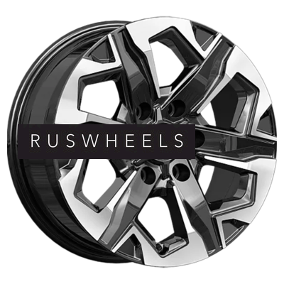 Диски КИК 7,5x17/6x139,7 ET42 D75,1 Тейт (КС1050) Алмаз черный
