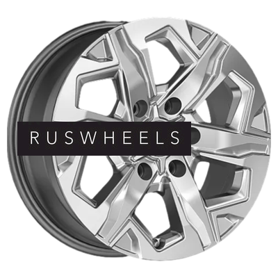 Диски КИК 7,5x17/6x139,7 ET25 D106,1 Тейт (КС1050) Дарк платинум Диски КИК 7,5x17/6x139,7 ET25 D106,1 Тейт (КС1050) Дарк платинум