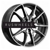 Диски КИК 6,5x16/5x100 ET48 D56,1 Адамар-оригинал (КС886) Алмаз черный