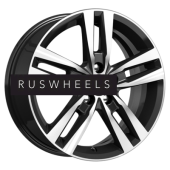 Диски K&K 6,5x16/5x100 ET38 D67,1 Rassvet (КС868) Алмаз черный SK Диски K&K 6,5x16/5x100 ET38 D67,1 Rassvet (КС868) Алмаз черный SK