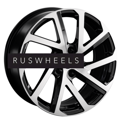 Диски Replay 8x18/5x108 ET33 D60,1 CHR68 BKF (конус, C570)