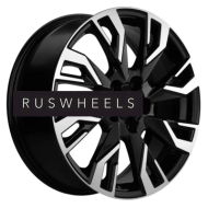 Диски Khomen Wheels 7x18/5x114,3 ET38 D67,1 KHW1809 (Outlander) Black-FP