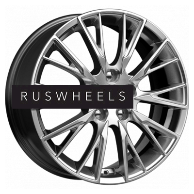 Диски КИК 6,5x17/5x114,3 ET49 D67,1 Солт-оригинал (КС773) Дарк платинум