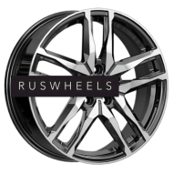 Диски iFree 6,5x18/5x108 ET52 D60,1 Бомбей (КС1075) Блэк Джек