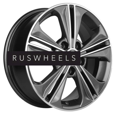 Диски Khomen Wheels 6x16/5x114,3 ET43 D67,1 KHW1603 (Creta/Seltos) Gray-FP