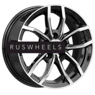 Диски КИК 6,5x15/5x114,3 ET46 D67,1 Фрост (КС1048) Алмаз черный