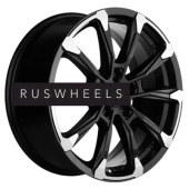 Диски Khomen Wheels 7,5x18/5x110 ET40 D67,1 KHW1808 (Evolute i-Joy) Black-FP