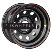 Диски Off-Road Wheels 8x17/5x127 ET0 D75 Jeep Черный с бедлоком (красный) Диски Off-Road Wheels 8x17/5x127 ET0 D75 Jeep Черный с бедлоком (красный)